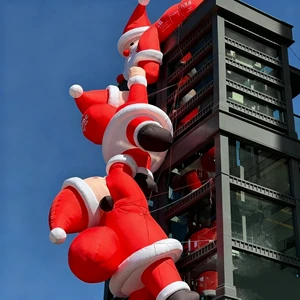 New Design Climbing Santa Claus Figures-Three Models Christmas Holiday Decoration