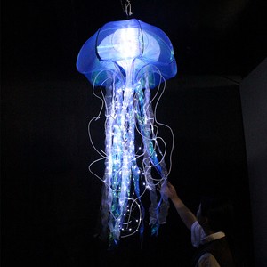 Stage Decoration Jellyfish Colourful Lights Stage Ceiling Decoration Wedding Decoration