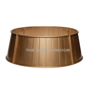 High Quality Modern Metal Christmas Tree Stand & Collar with Custom Logo Shape Queen Decor TC3 Model Best Selling Decoration