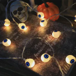 Carnival Supplies LED String Lights Window Wall Yard Decorating Halloween Party Pumpkin Lamp