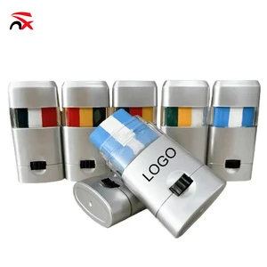 OEM Wholesale Face Paint Stick Flag Painting Kit 3 Colors Custom Color Lighter Face Paint Stick for Football Fan Game Party