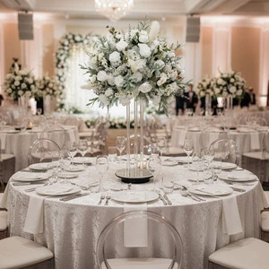 GNW Flower Ball Banquet Table Setting Artificial Flowers Wedding Decoration Studio Decor Restaurant Centerpiece
