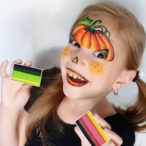 High Quality 12-Color Rainbow Natural Plant-Based Face Paint Kit for Children Vivid Body Painting Supplies Direct From Factory