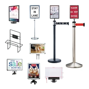 Taiwan Product Portable Plastic Table Sign Suitable for Table Tent Card