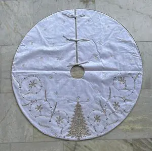 Sophisticated Christmas Tree Stand and Accessories with Premium Styling and Luxurious Touches for Upscale Holiday Experience