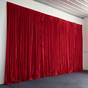 Wedding Backdrop Curtains Swag Stage Drapes Stand Frame Decoration Curtain for Wedding Party Event
