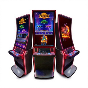 In Stock English Version USA Hot Metal 43 Inch Curved Touch Screen Button Mars Fortune Online Onsite Game Board APP Platform