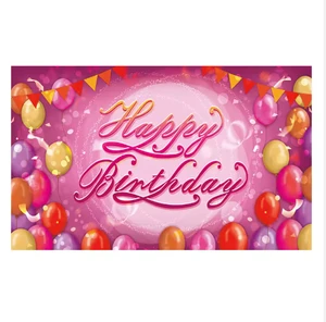 Promotional Portable Happy Valentine's Day Wedding Proposal Banner Backdrop with Heart Love Design Custom Size UV Printing