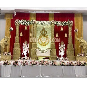 Aesthetic South Indian Wedding Stage Setup Tamilian Hindu Weddings Stage Setup Maharaja South Indian Wedding Stage Decor Canada