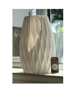 New Modern White Aluminum Eco-Friendly Table Centerpiece Wedding Decoration Flower Vase for Home Hotel Restaurants Wholesale