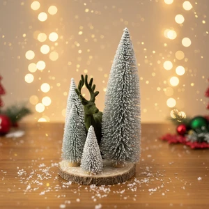 Christmas Home Decor Reindeer Desktop Christmas Tree Ornament Decoration