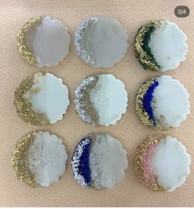 DIY Resin Magnet Epoxy Party Favors for Bridal Showers and Events