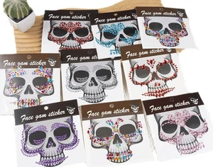 Acrylic Makeup Party Diamond Stickers