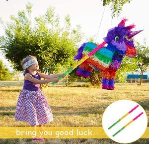 Customized Children's Birthday Party Supplies Happy Pinata Knocking Sticks Party Games Smashing Candies Props-Factory Price