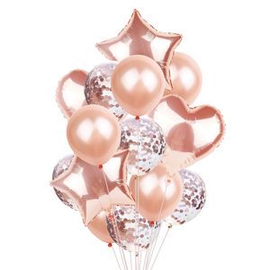 New Arrivals 14Pcs Colorful Balloon Bouquets Set Party Supplies for Party Decorations