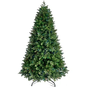 Premium High Quality Standing Vertical Christmas Tree with LED Lights Eco-Friendly Decorated for Indoor Use
