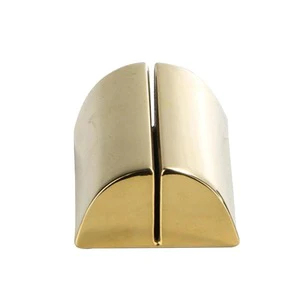 Gold Card Holder for Wedding Table Numbering and Restaurant Table Numbering