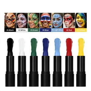 For Face Paint Professional Water-Based Mineral Face & Eye Body Painting Stick Makeup For Adults Festival Use