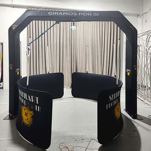 Factory Direct Multi-Functional New Design Top Lights For Backdrop Photo Booth Portable Photo Booth Backdrop For Exhibition