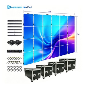 3 X 2m LED Video Wall Panel Concert Stage Event Backdrop Pantalla LED Indoor Outdoor Rental LED Screen Panel