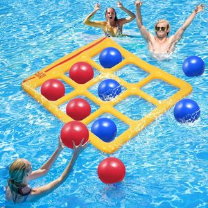 King Mcgreen Star Inflatable Pool Toss Game Toys Board Games Toss Game for Party & Pool Floating Toss Set Gift