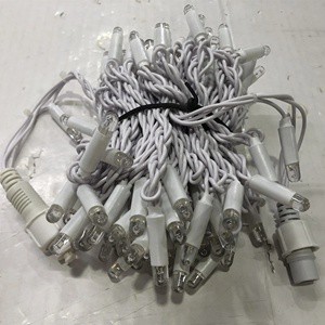 Outdoor String Lights Christmas Decoration 230V Rubber Cable Waterproof IP 67 LED Garland Wedding Garden Holiday Lighting