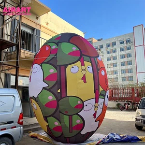 Inflatable Easter Egg Decoration for Indoor Party