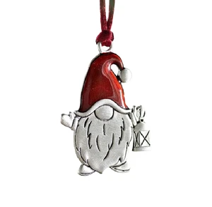 Amazing Quality Handmade Red Colored Santa Claus Shape Christmas Hanging Ornaments for Party Decorations Latest Design