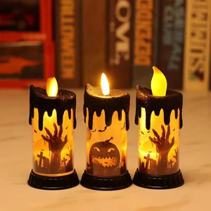 LED Light Halloween Decoration Ghost Pumpkin
