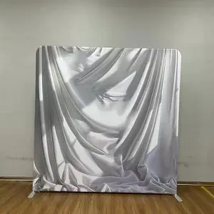 Foldable Aluminum Composite Panel Backdrop, Available In Various Themes, Quick To Install, Suitable For Exhibitions And Events.