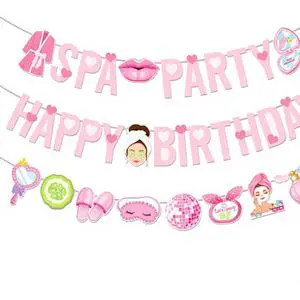 Wholesale Sustainable Durable Eco Friendly Bulk Logo Material Paper Party Banner for Birthday Wedding Bunting