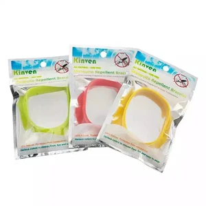 Dayoung Natural Silicone Pest Control Mosquito Repellent Bracelet Anti-Mosquito Silicone Wristbands