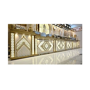 Wedding Counter Centerpiece Steel Wedding Decor