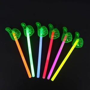 Glow Party Novelty Thumb Wand in the Dark Light Stick Toys for Party and Concert