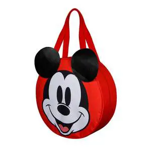 Karactermania For Mickey Mouse Face Jumbo Beach Bag Multicolour Fabric Unisex Ages 8-13