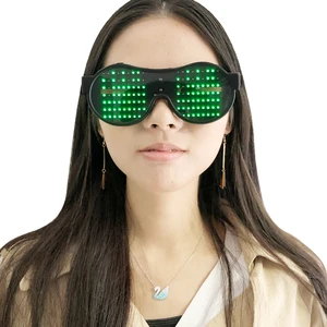 Rechargeable Light up Glasses Fun and Unique DIY Party Glasses LED Rave Glasses