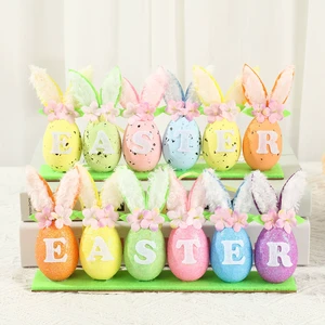 Easter Holiday Supplies Cloth Material Customized Color Modern Style UV Printed ZHIFAN Brand Table Decoration Customized Size