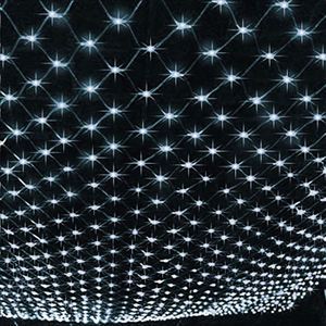 Garden Net Light Mesh IP65 PVC Outdoor String Light Twinkle Light 3m X 2m 192LED 8Mode for Tree Wrap Lawn Backyard Christmas