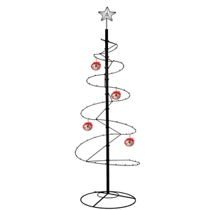 Christmas New Year Personalized Store Display Rack Home Decoration Stand Metal Christmas Tree Frame