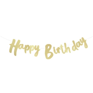 Xieli Vietnam Happy Birthday Banner Party Decoration Celebration Party Paper Banner for Backdrop