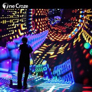 Onecraze CY-CJSFJ-001 AR Immersive Projector 3D Projection Room Restaurant Table Wedding Aisle Floor Wall 1920x1200 5300 Lumens
