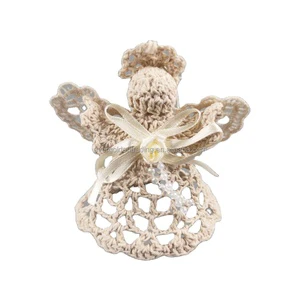 New Christmas Party Supplies Festival Xmas Gift Outdoor Decoration Tree Ornaments Cotton Angel Christmas Decorations