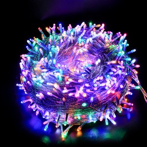 LED String Lights Outdoor Waterproof IP65 PVC Fairy Lights Street Lighting Starry Lights Christmas Holiday Decor