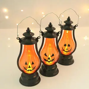 2025 Hot Selling LED Halloween Pumpkin String Light Plastic Night Lights for Halloween Holiday Decorations Party Decorations