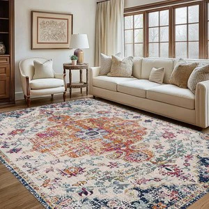 Hot Selling Luxury Soft Microfiber Bedroom Rug Bedside Shaggy Fur Mats Prayer Carpet-Top Area Rug Set