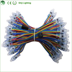 Trade Assurance DMX512 IP67 Waterproof PVC LED String Lights 50pcs/Chain Christmas Outdoor Use with UCS512 Control