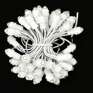 New Year Christmas Tree Decoration Point Lamp Wedding Party Festive IP65 Super Bright 12v 9mm LED String Lights Waterproof