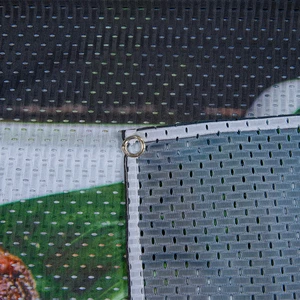 Custom Banner Outdoor Waterproof Windproof Celebration Party Festival Promotion Mesh Fabric Banner
