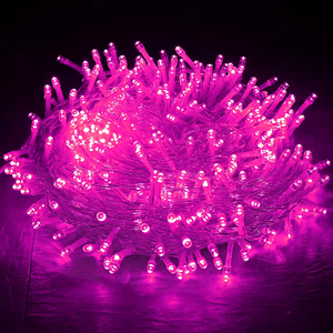 Best Selling Outdoor White Christmas Patio String Lights Fairy Tree Plug In Light String Custom Ip44 Oem Factory Outlet