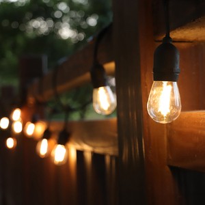 Vietnam Factory 7.3m 12 Bulbs Holiday Decoration Waterproof Christmas Light Indoor Outdoor Led Globe Light Edison String Lights